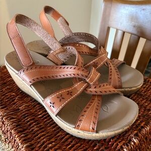 Skechers Brown Strappy Sandals